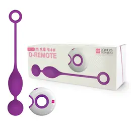 LoversPremium Julia Remote Silicone Egg, Waterproof, 7 Modes, Purple