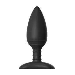 Nexus Ace M Remote-Controlled Silicone Plug - 6 Modes, USB, Black
