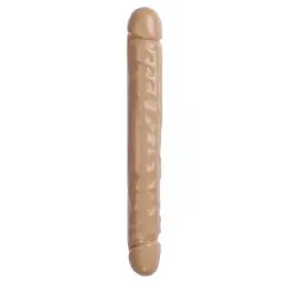 Doc Johnson Double Header Flexible Dual-Ended Model 44cm Beige