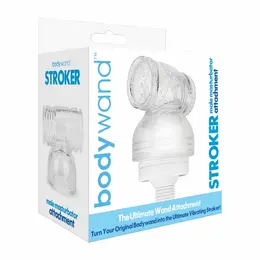 Bodywand Stroker Attachment Clear - Versatile Silicone Accessory