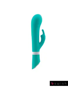 B Swish Bwild Deluxe Bunny Jade - Dual Motor Silicone Intimate Massager