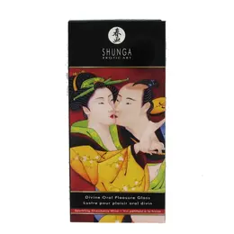 Shunga Divine Oral Pleasure Gloss Sparkling Strawberry Wine 10ml