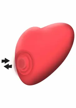 Heartbeat Pulsating Stimulator - Dual-Action Vibrating System, Pink