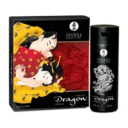 Shunga Dragon Cream 60 ml - Herbal Vitality Formula for Men