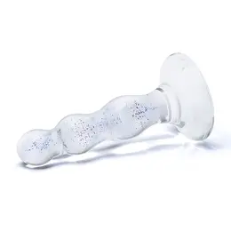 Glas Triple Play Glass Pleasure Model Spiral Design 10cm