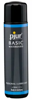 Pjur Basic Waterbased Lubricant 100ml - Gentle Formula for Everyday Comfort