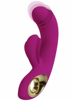 Xocoon Harmony DualTouch Rechargeable Silicone Dual Motor Massager Pink