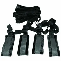 Sportsheets S&M Bed Restraint System Adjustable 152cm Black