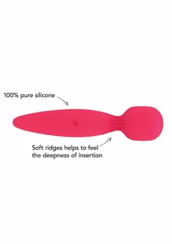 Mae B Vaginal Massager with Storage Pouch - Compact Vibrating Device