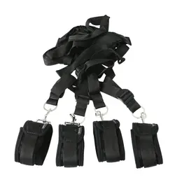 Sportsheets Under the Bed Adjustable Restraint System - Universal Fit, Black