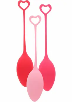 Pelvic Floor Exercise Trainer Set - Weighted Kegel System, 8713221823267