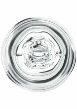 PRIVATE Crystal Clear Dual-Ended Intimate Sleeve Transparent 21 cm