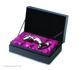 Njoy Pfun Plug Stainless Steel Ergonomic 8.9 cm Intimate Device