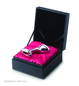 Njoy Pure Plug Medium - Stainless Steel Intimate Comfort System 6cm