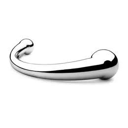 njoy Pure Wand Stainless Steel Curved Massage Tool 20 cm