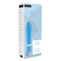 B Swish bgood Deluxe Blue Intimate Massager - 6 Modes, Waterproof