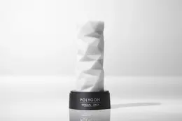Tenga 3D Polygon Intimate Sleeve - Innovative Textured Design 156.5mm
