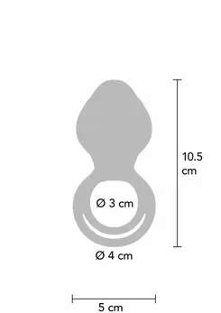 Xocoon Couples Slimline Vibrator Ring - Dual Motor, Waterproof, Remote Control