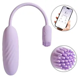 Svakom Plume Pastel Lilac Flexible Brush Tail Intimate Device 21.9cm