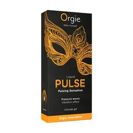 Liquid Pulse Pulsing Sensation Intimate Gel Ice Caramel 15ml