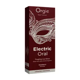 Electric Oral Tingling Lip Gloss Strawberry 10ml - Plant Extract Formula