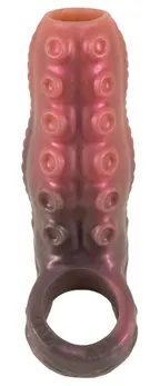 Beasty Cocks Tentacle Sleeve Liquid Silicone, Metallic, 12cm, Flexible Fit