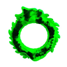 Beasty Cocks Dragon Loop Silicone Anatomical Support Ring 8 cm Black
