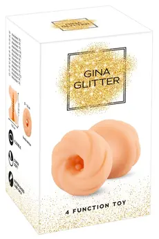 Eigenlabel Grossokunde Gina Glitter 4in1 Multi-Functional Intimate System, Transparent, 7 cm
