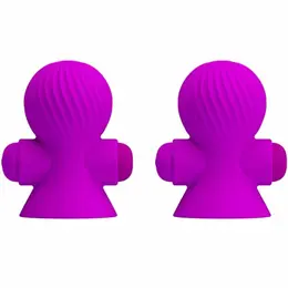 Pretty Love Nipple Stimulators 12M Lilac USB Rechargeable Silicone