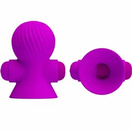 Pretty Love Nipple Stimulators 12M Lilac USB Rechargeable Silicone
