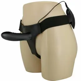 Pretty Love Myron Strap-On System with Vibration, Hollow Shaft, Adjustable