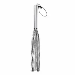 Sportsheets Edge Chain Flogger Black - Heavy-Duty Metal Impact Tool