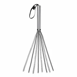 Sportsheets Edge Chain Flogger Black - Heavy-Duty Metal Impact Tool
