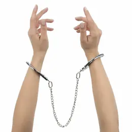 Bedroom Fantasies Metal Handcuffs Silver - Durable Classic Accessory