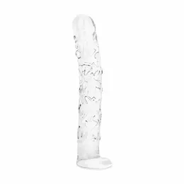 Gildo No. 34 Textured Glass Model 19cm - Ribbed & Studded Design