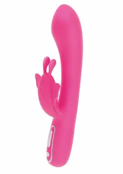TOYJOY  Love Rabbit Fabulous Butterfly Vibrator Silicone USB 7 Modes Pink