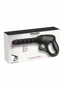 TOYJOY Cadence Fatale PRO+ Multi-Function Gun Vibrator, Black, 25cm