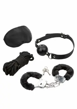 CalExotics Explorer Collection Bondage Starter Kit with Rope & Cuffs