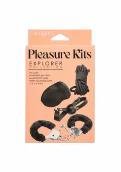CalExotics Explorer Collection Bondage Starter Kit with Rope & Cuffs