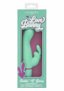 Rocking G Bunny Vibrator by CalExotics, Triple Motor, Waterproof, Pink