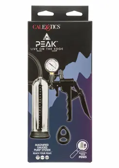 CalExotics Magnified Gauged Pump System with PSI Gauge & Silicone Ring