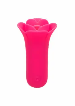 Lily Licker Mini Flower Flicker Compact Silicone Massager Pink