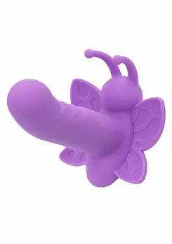 Venus Butterfly Rotating Stimulator Silicone USB Waterproof Pink