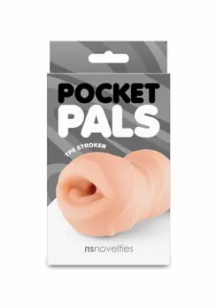 NS Novelties Mouth Stroker Pocket Pal TPE Compact Intimate Device