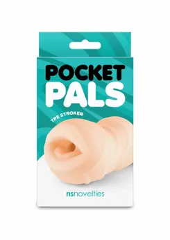 NS Novelties Mouth Stroker Pocket Pal TPE Compact Intimate Device