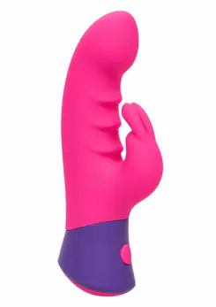 Bunny Vibrator Silicone Intimate Device 10 Modes Waterproof USB Pink
