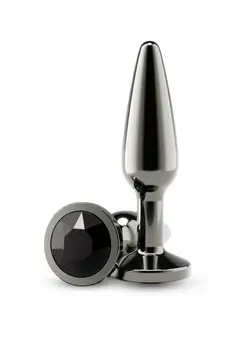 nsnovelties Tapered Plug Medium Chrome-Plated Aluminum Plug