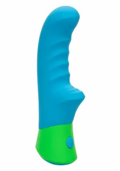 Ridged-G Vibrator Dual Action Silicone, Waterproof, USB Rechargeable