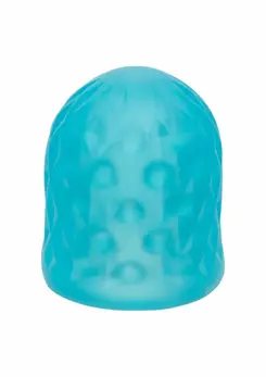 Tickler Stroker Reversible Textured Intimate Machine, Clear, Compact Size