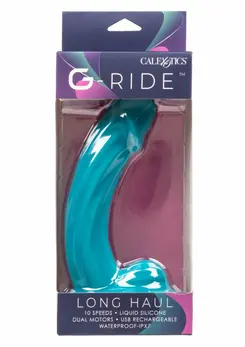 CalExotics Long Haul Vibrator Dual Motor Flexible Silicone Probe